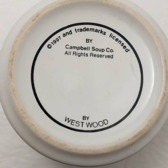 Westwood Campbell Soup Co Coffee Mug Cup 1997 M'm! Good - Picture 5 of 8